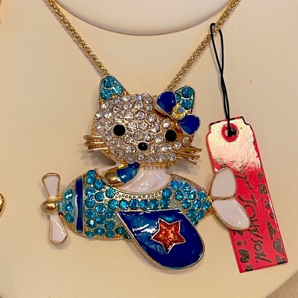 NWT BETSEY JOHNSON Kitty Airplane Pilot 😻 - Picture 6 of 10